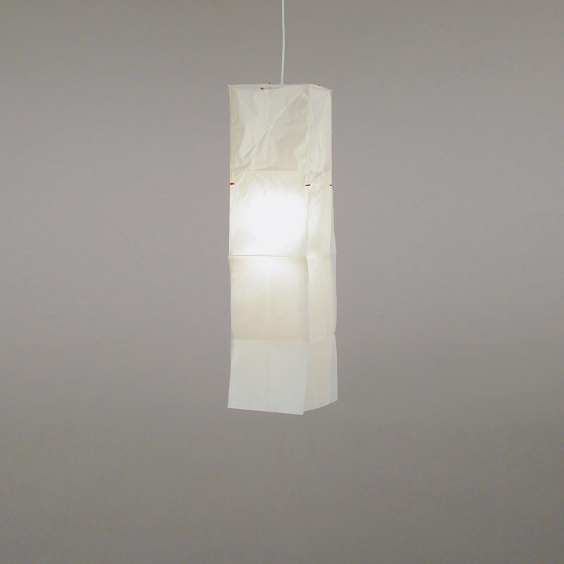 Suspension colonne Akari L1 par Isamu Noguchi Sentou Edition
