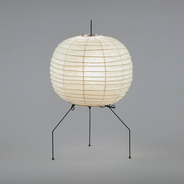 Lampe à poser Akari UF1-FF en papier washi, design Isamu Noguchi