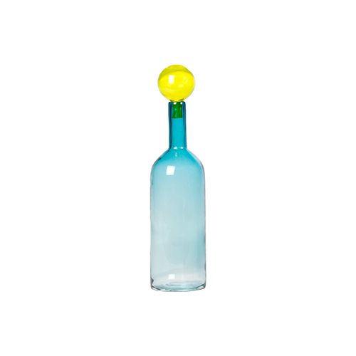 Bouteille Cosmos en verre multicolore, Sentou