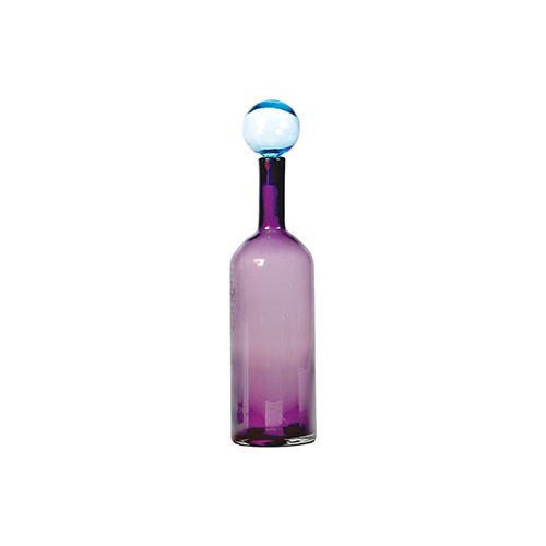 Bouteille Cosmos en verre multicolore, Sentou
