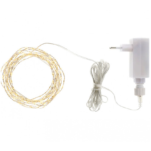 Guirlande lumineuse Kiki 4m 300 led fil argent Sentou
